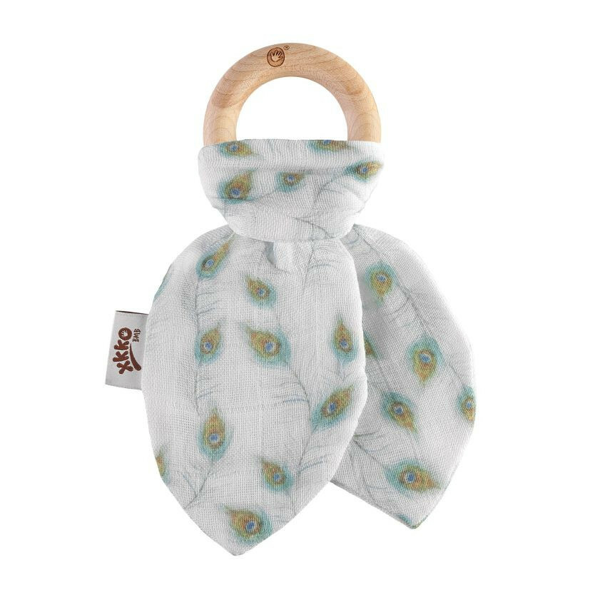 E-shop XKKO BMB Digi Hryzátko Lístky - Peacock Feathers