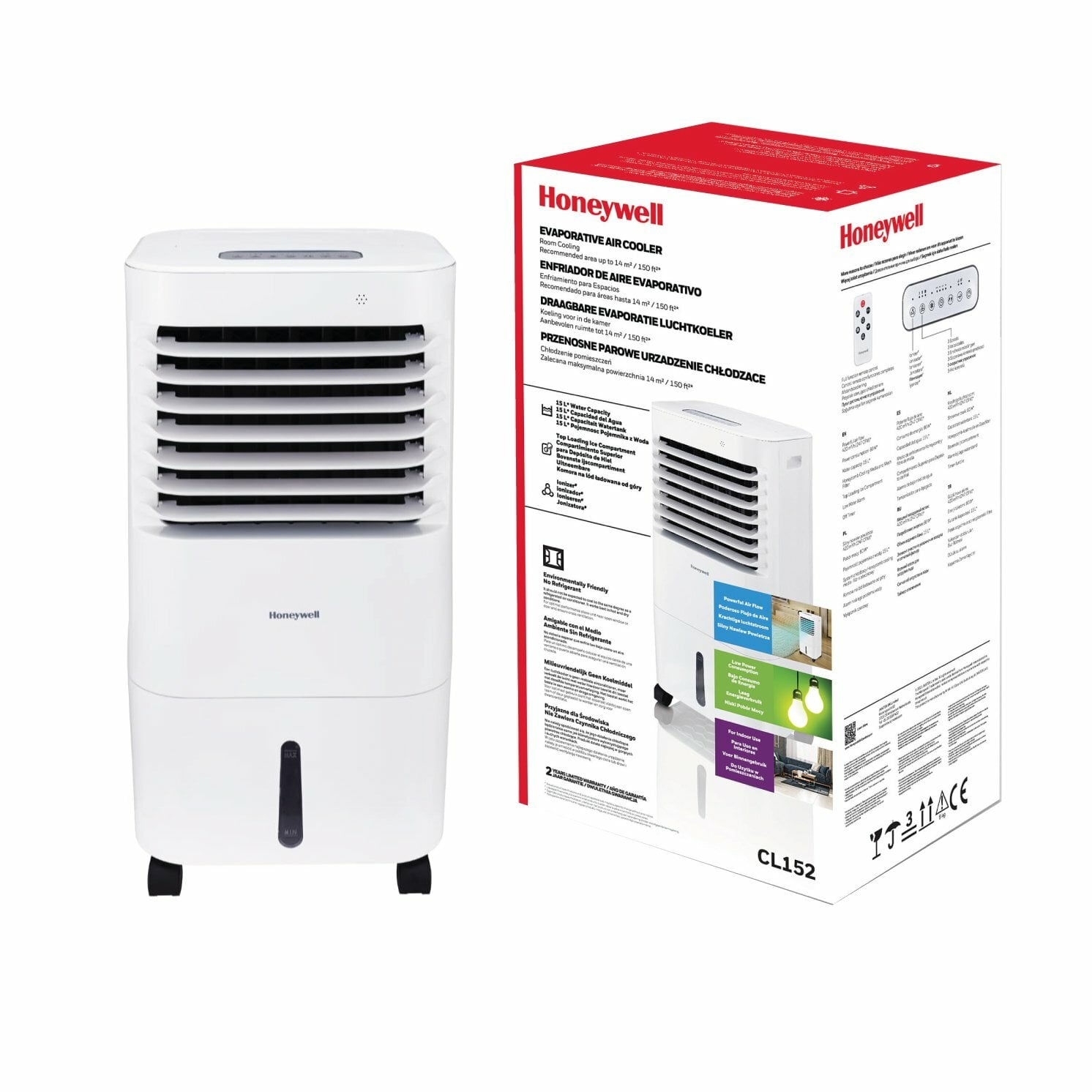 E-shop Honeywell CL152 Chladič vzduchu s diaľkovým ovládaním