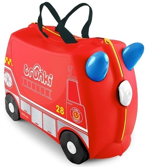 E-shop Trunki Kufor s kolieskami, Požiarnicke auto Frank, od 3r+