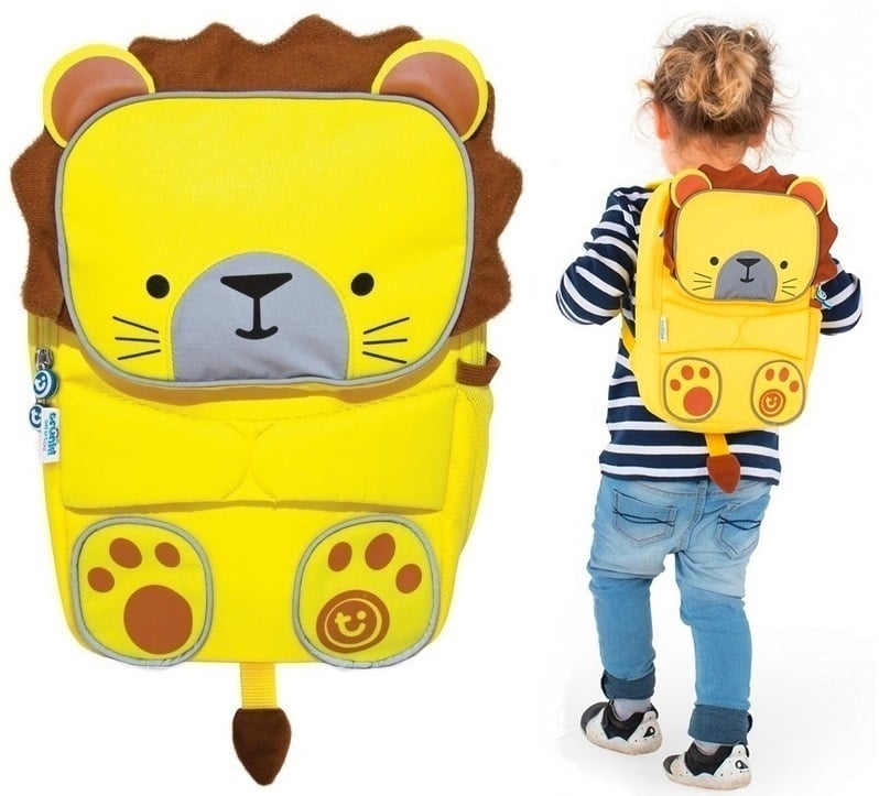 E-shop Trunki Toddlepak Batoh, Lev Leeroy, žltý