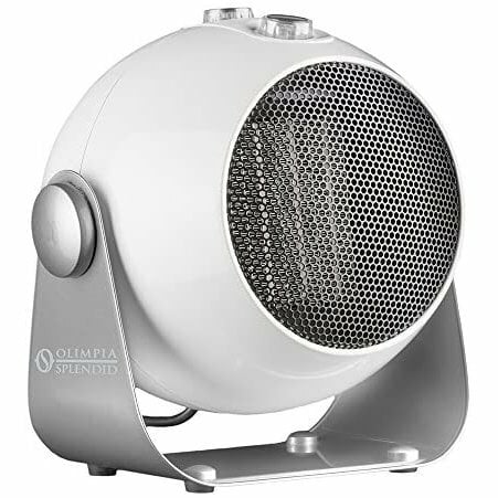 E-shop Olimpia Splendid Caldodesign Keramický ventilátorový ohrievač, biely
