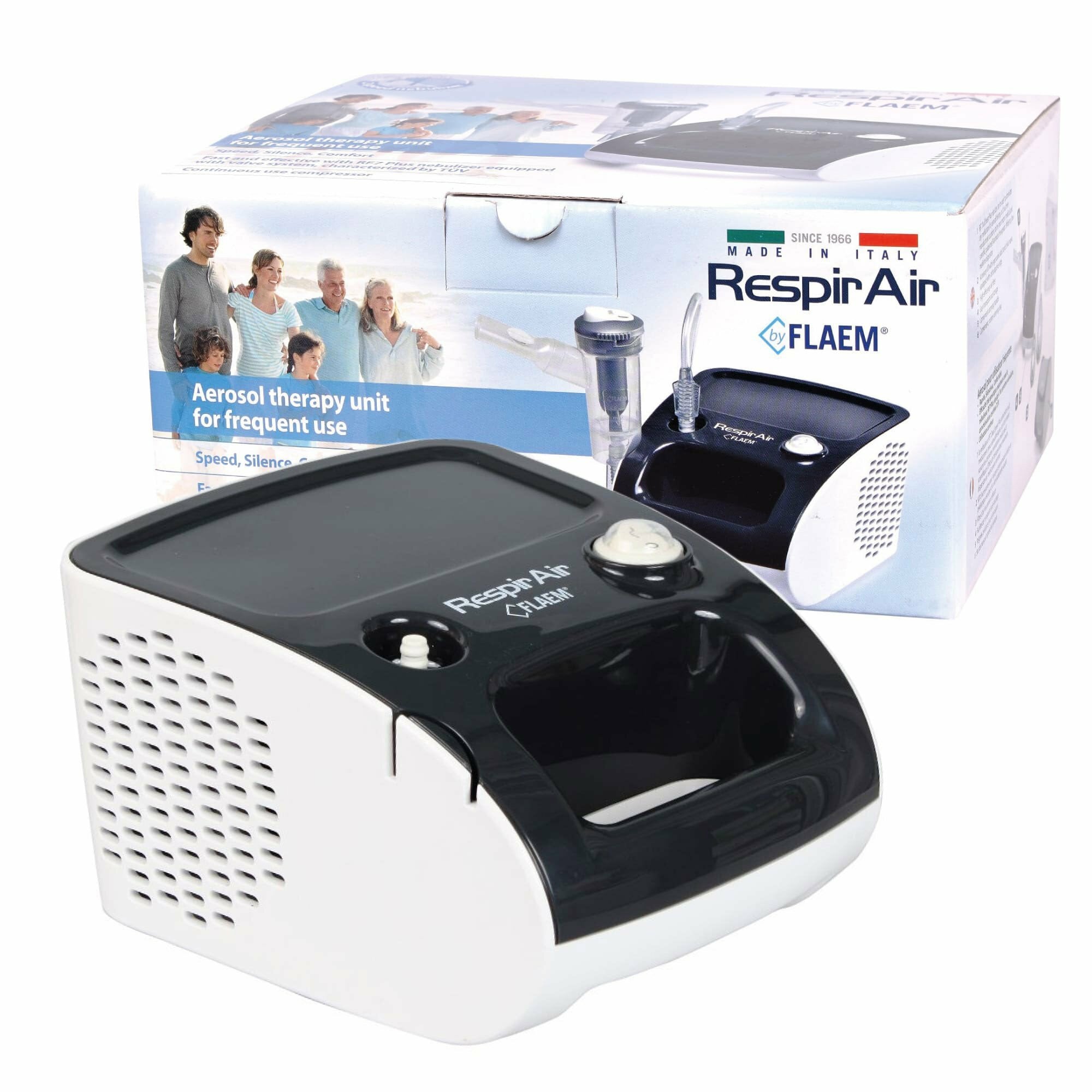 E-shop FLAEM RESPIR AIR Certifikovaný pneumatický piestový inhalátor