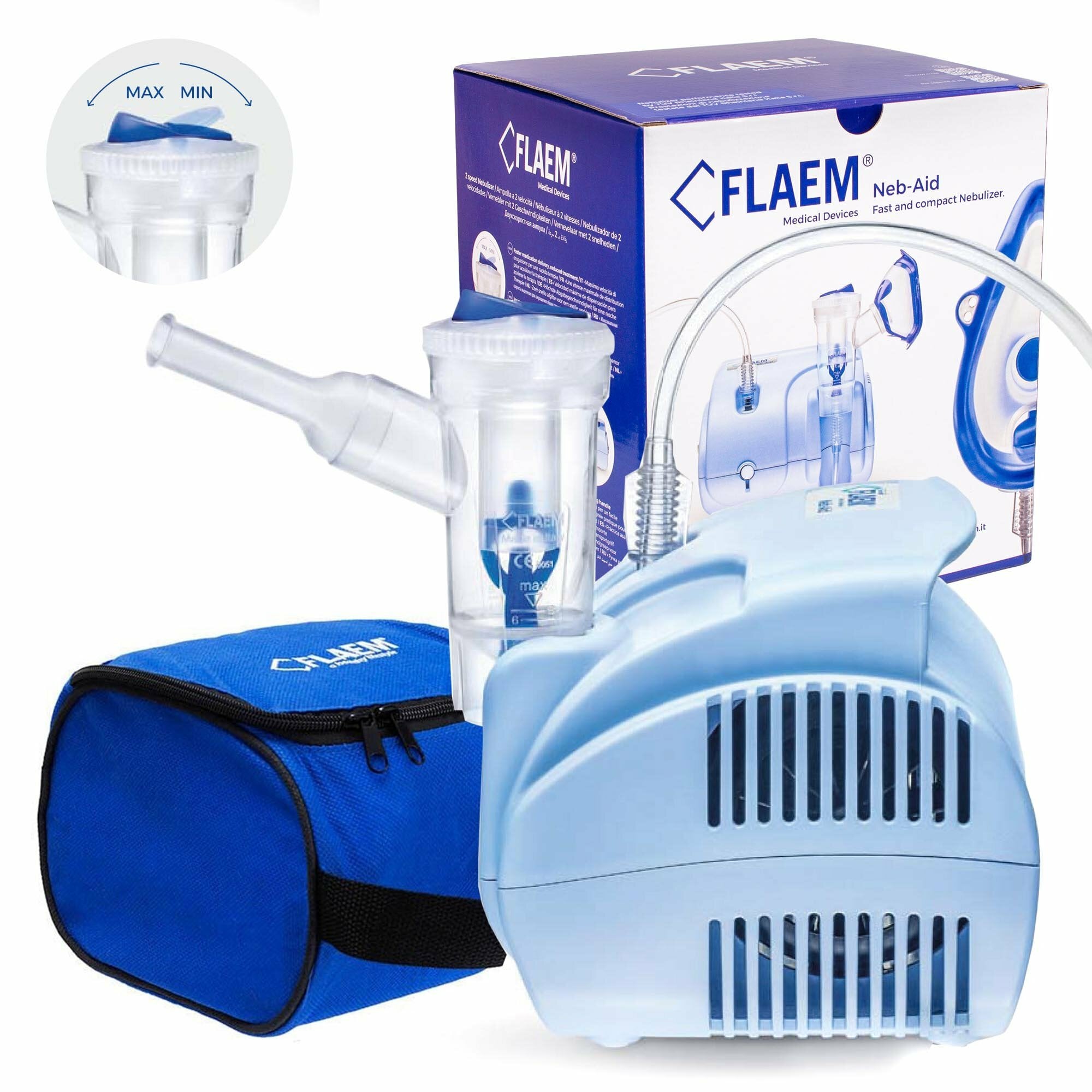 E-shop FLAEM NEBAID Pneumatický piestový inhalátor