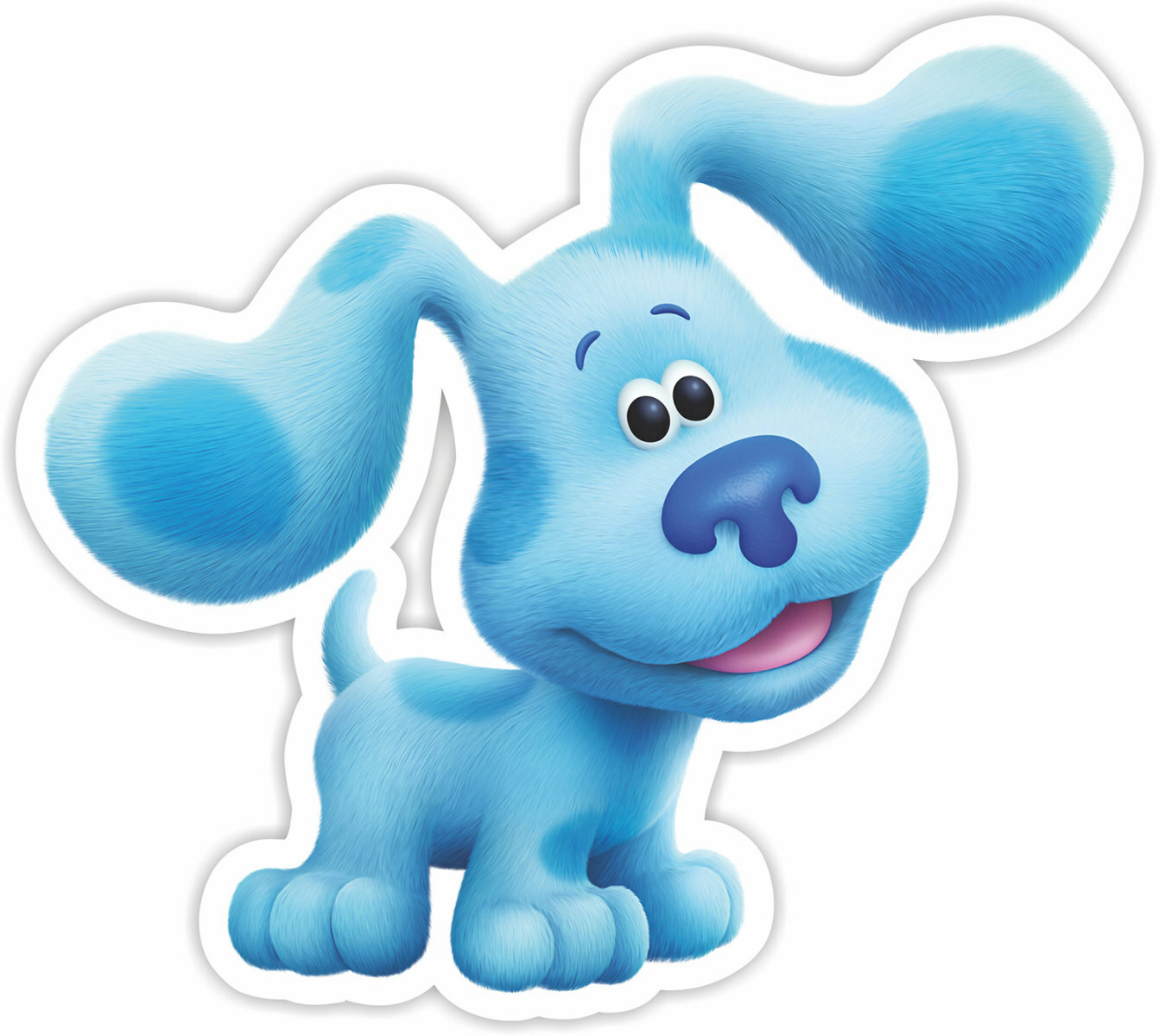 E-shop Nickelodeon Nástenná dekorácia Blue's Clues and You - BLUE