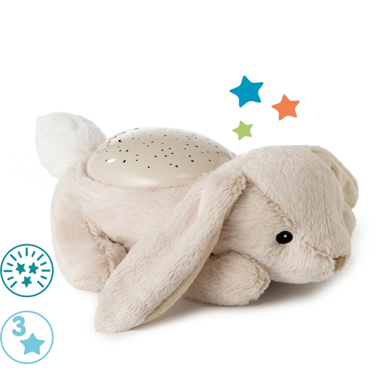 E-shop Cloud b Cloud b® Twilight Buddies™ Bunny Nočné svetielko, Zajačik, 0m+