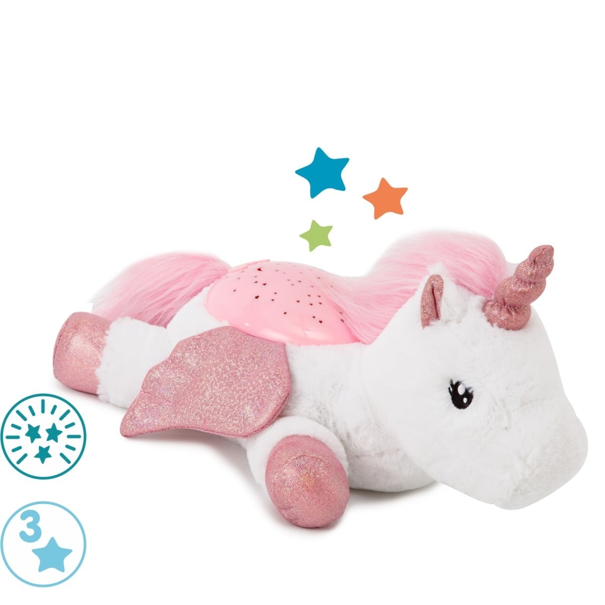 E-shop Cloud b Cloud b® Twilight Buddies™ Unicorn, Nočné svetielko, Jednorožec, 0m+