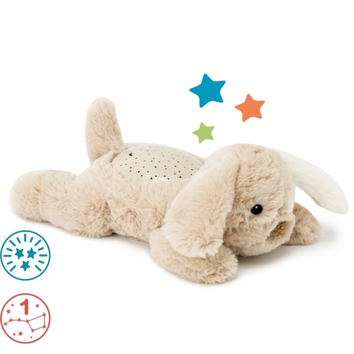 E-shop Cloud b Cloud b® Dream Buddies Patch the Puppy™ Plyšová hračka/Nočné svetielko, Psík Patch, 0m+