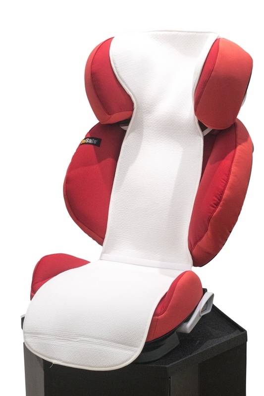 E-shop Kuli-Muli Vložka do autosedčky proti poteniu, 15-36 kg, biela