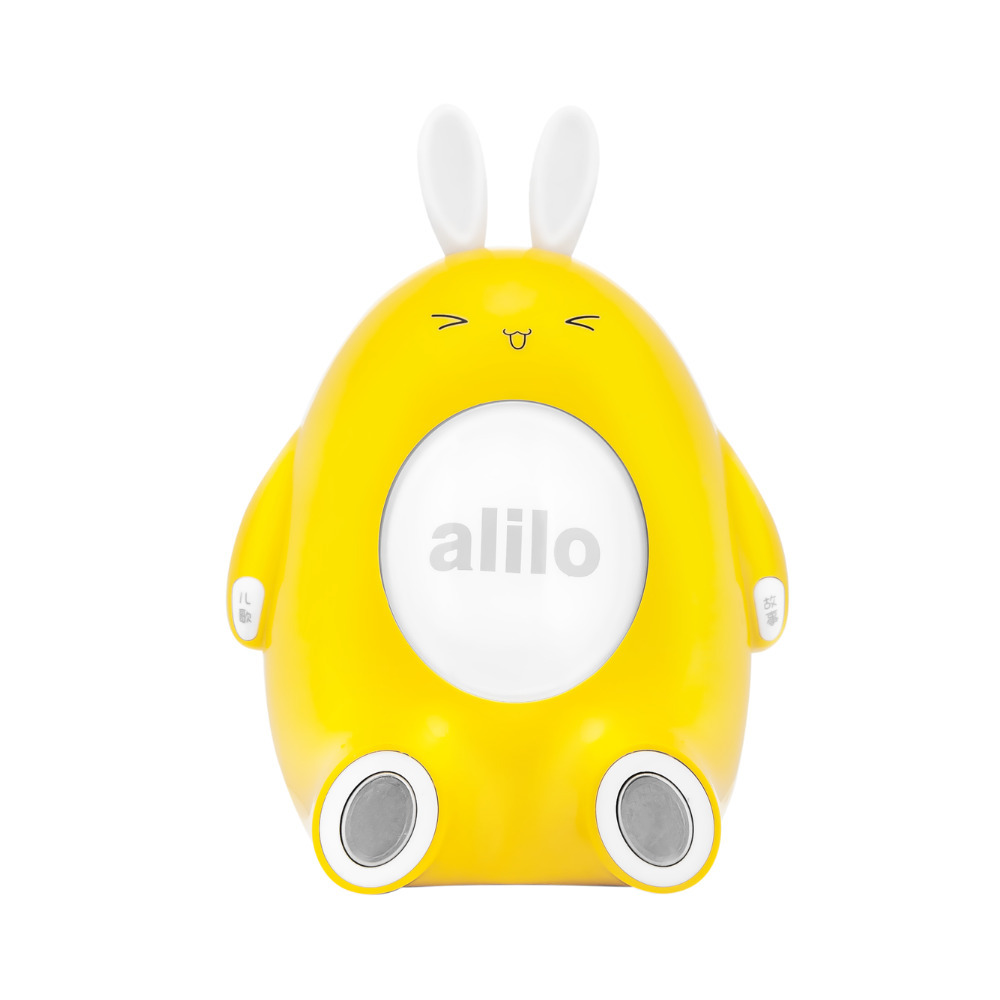 E-shop Alilo Alilo Happy Bunny, Interaktívna hračka, Zajko žltý, od 3r+