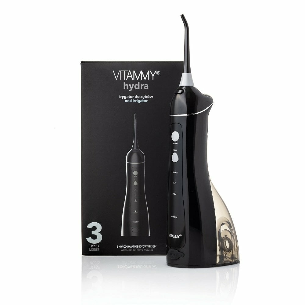 E-shop VITAMMY HYDRA Zubná sprcha, čierna