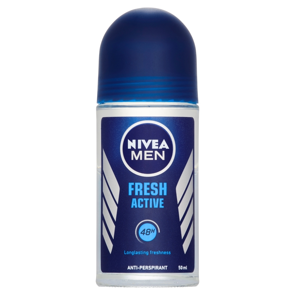E-shop NIVEA Men Fresh Active guľôčkový antiperspirant, 50 ml