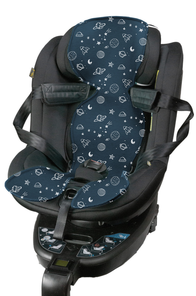 Kuli-Muli Vložka do autosedčky proti poteniu,  9-18 kg, modrá-kozmos