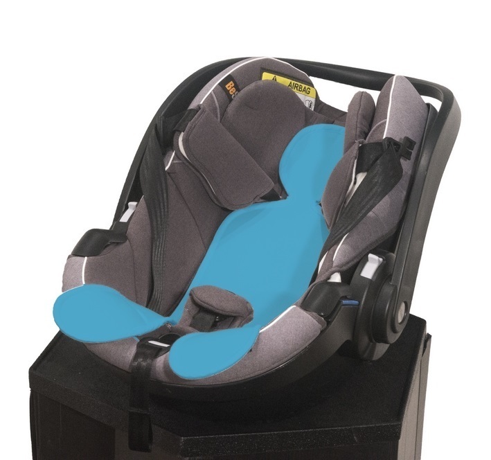 Kuli-Muli Vložka do autosedčky proti poteniu, 0-13 kg, tyrkysová