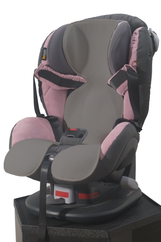 Kuli-Muli Vložka do autosedčky proti poteniu, 9-18 kg, šedá