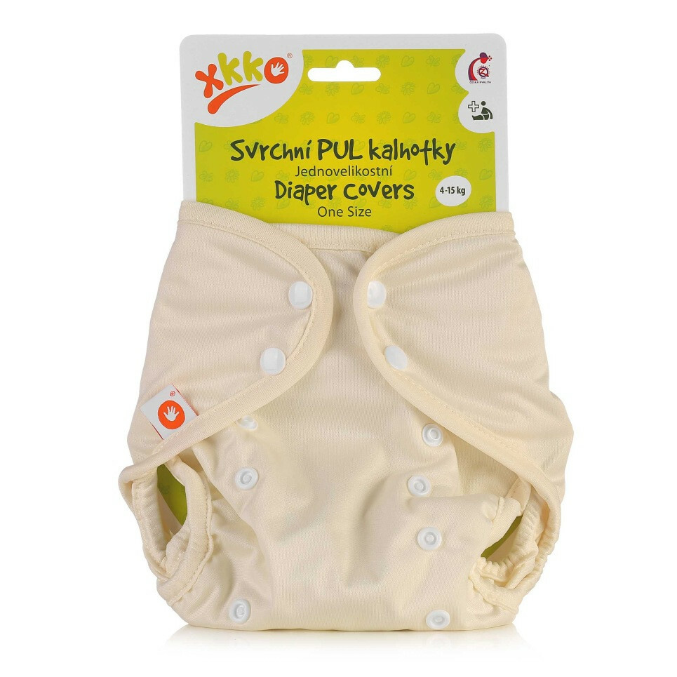 E-shop XKKO Vrchné plienkové nohavičky One Size - Pastel Yellow