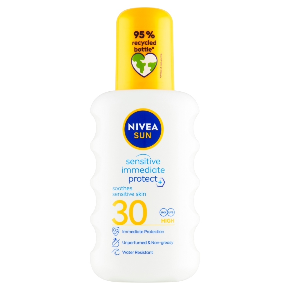 E-shop NIVEA Sun Sensitive sprej na opaľovanie OF 30, 200 ml