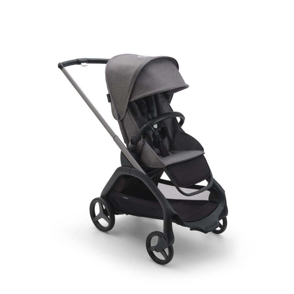 Bugaboo Dragonfly complete, GRAPHITE/GREY MELANGE-GREY MELANGE