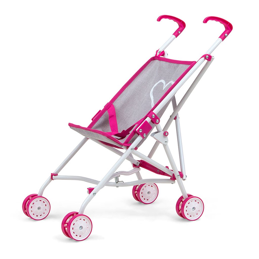 E-shop Detský golfový kočík pre bábiky Milly Mally Julia Prestige Pink - 52351