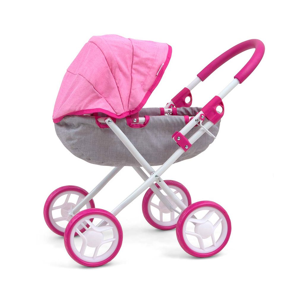 E-shop Detský kočík pre bábiky Milly Mally Dori Prestige Pink - 52347