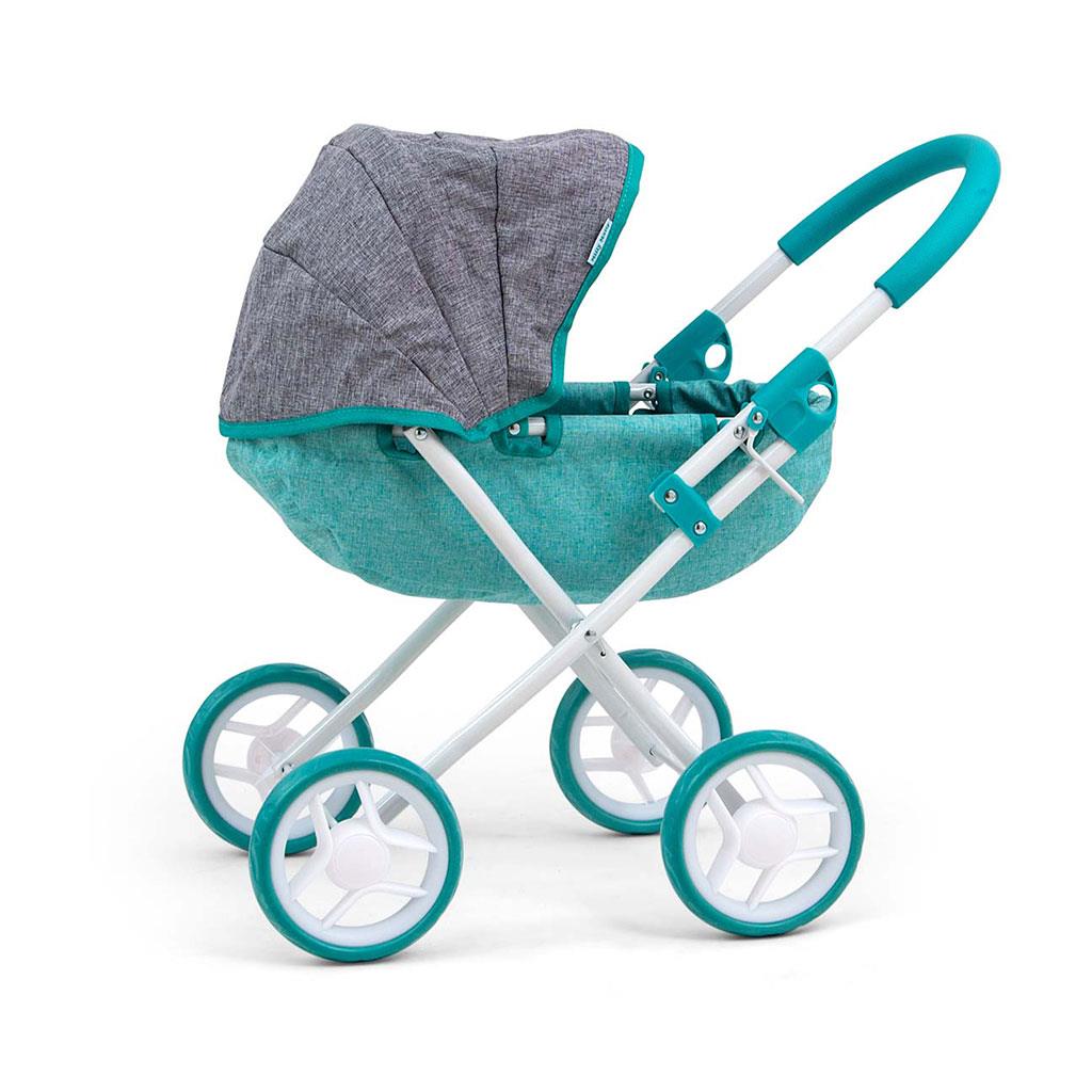 E-shop Detský kočík pre bábiky Milly Mally Dori Prestige Mint - 52348