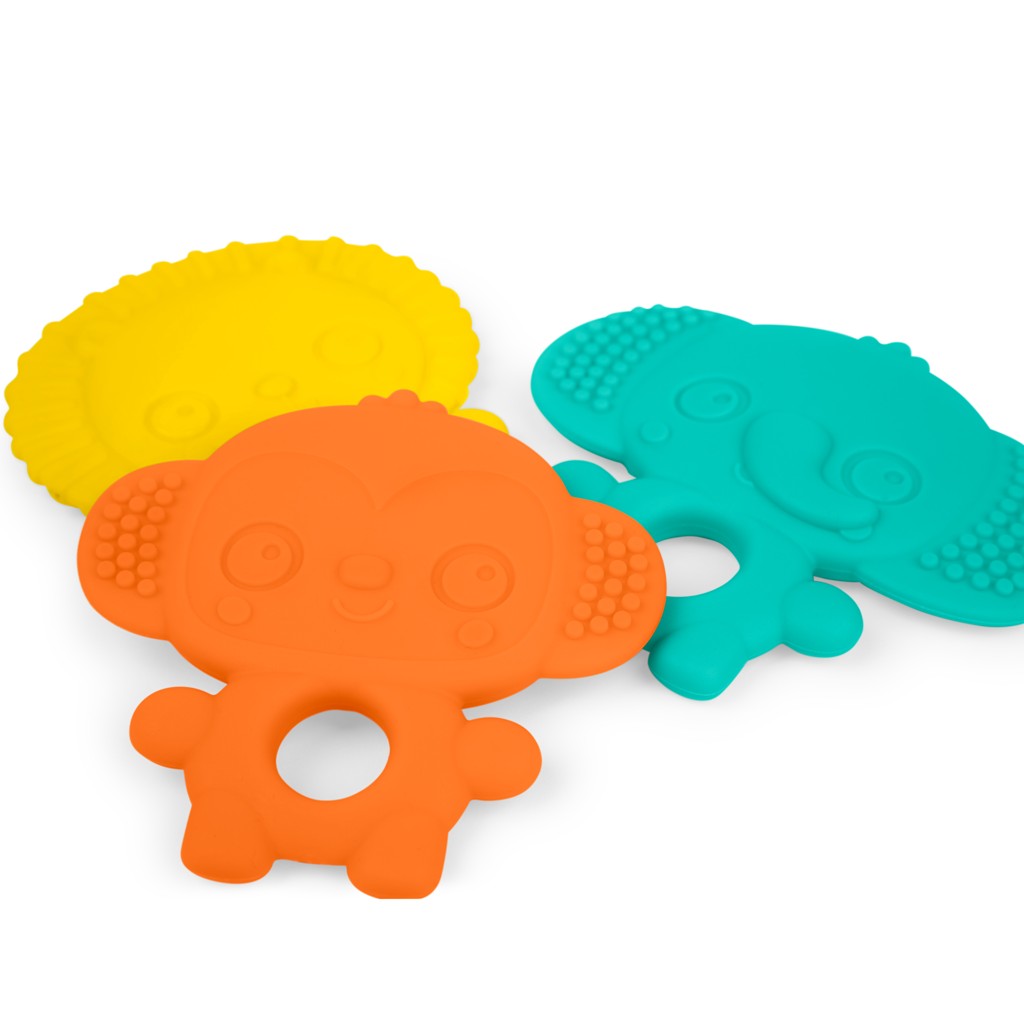 E-shop BRIGHT STARTS Hryzačka Gummy Buddies™ 3ks 3m+