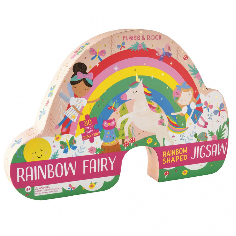 E-shop 40P3602 Floss&Rock Puzzle Rozprávková Dúha 80ks
