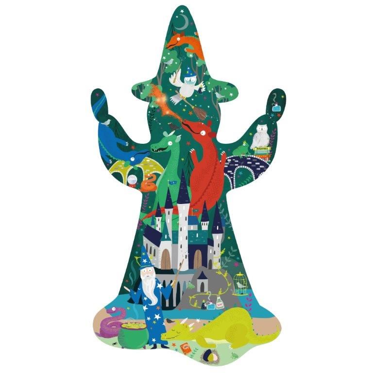 E-shop 42P6342 Floss&Rock Puzzle Čarodejník 80ks