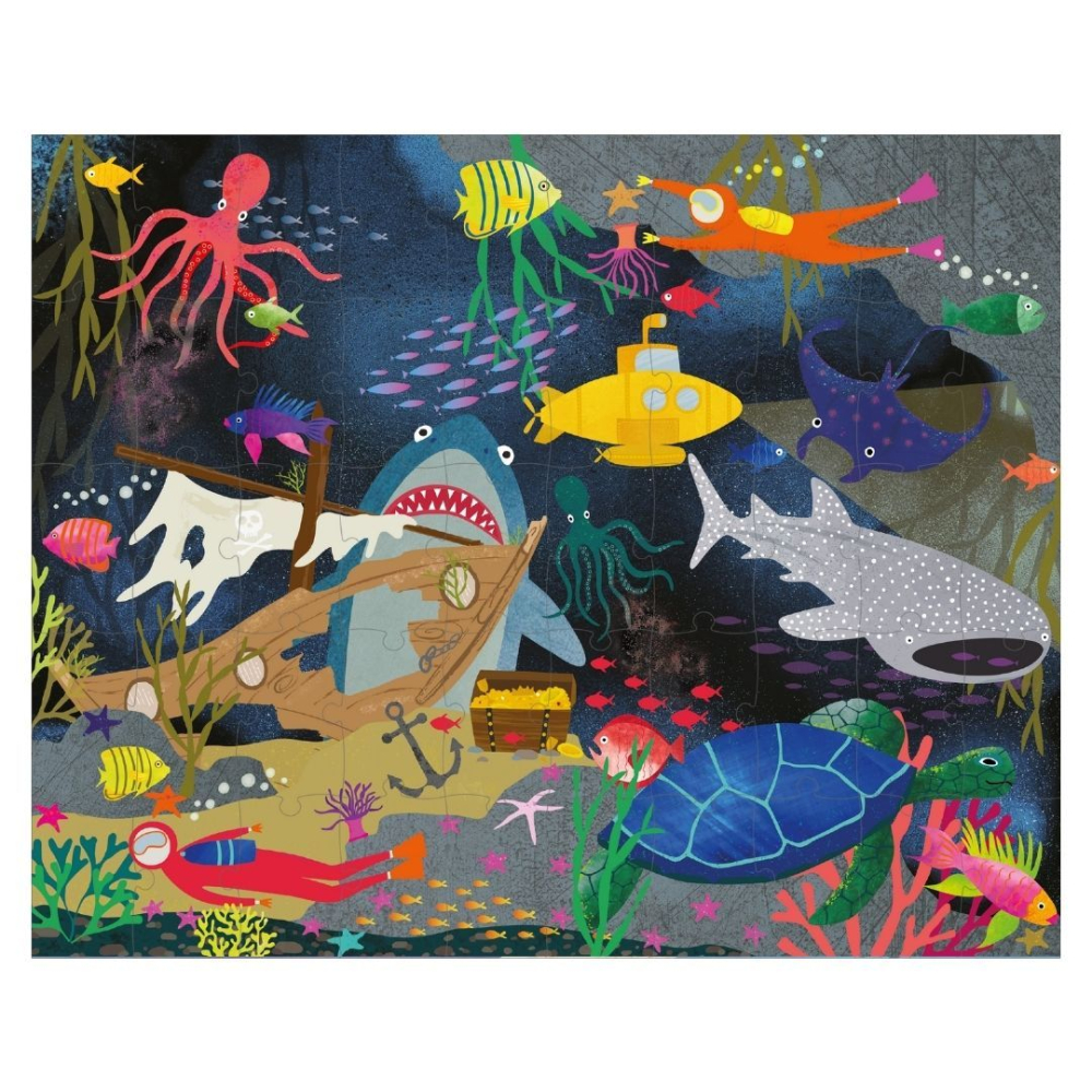 E-shop 44P6436 Floss&Rock Pohyblivé puzzle 50ks More