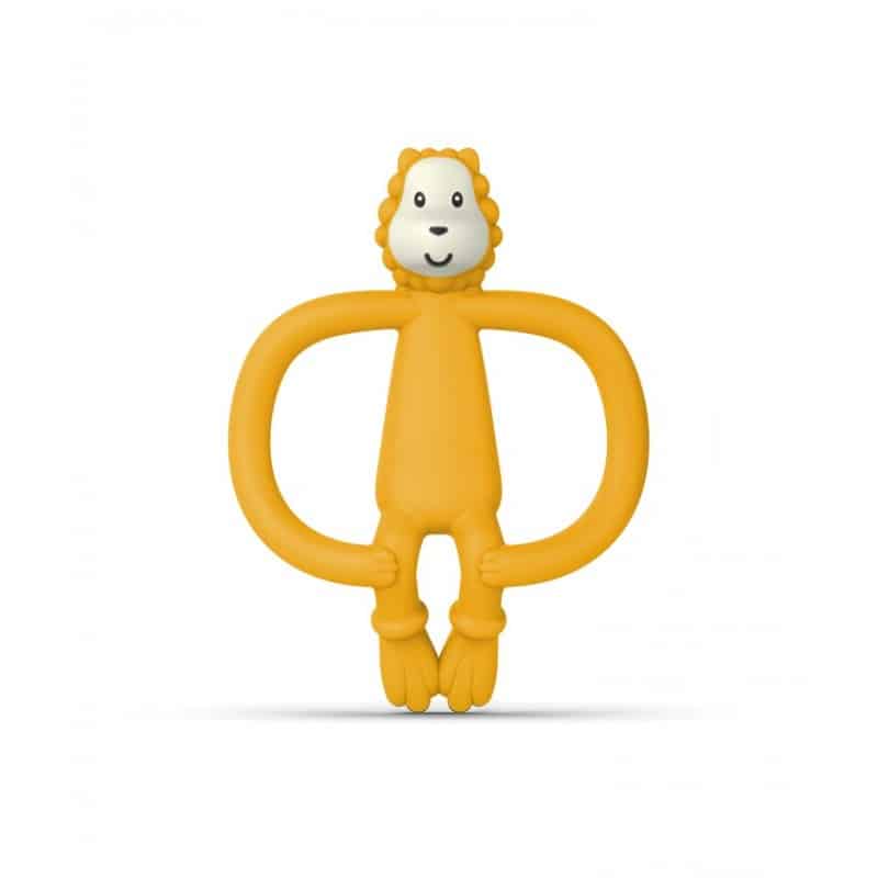 E-shop HRYZADLO A ZUBNÁ KEFKA MATCHSTICK MONKEY LUDO LION TEETHER – LEV