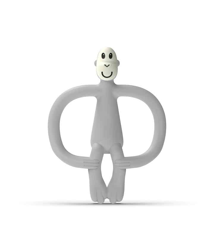 E-shop HRYZÁTKO A ZUBNÁ KEFKA MATCHSTICK MONKEY TEETHER COOL GREY