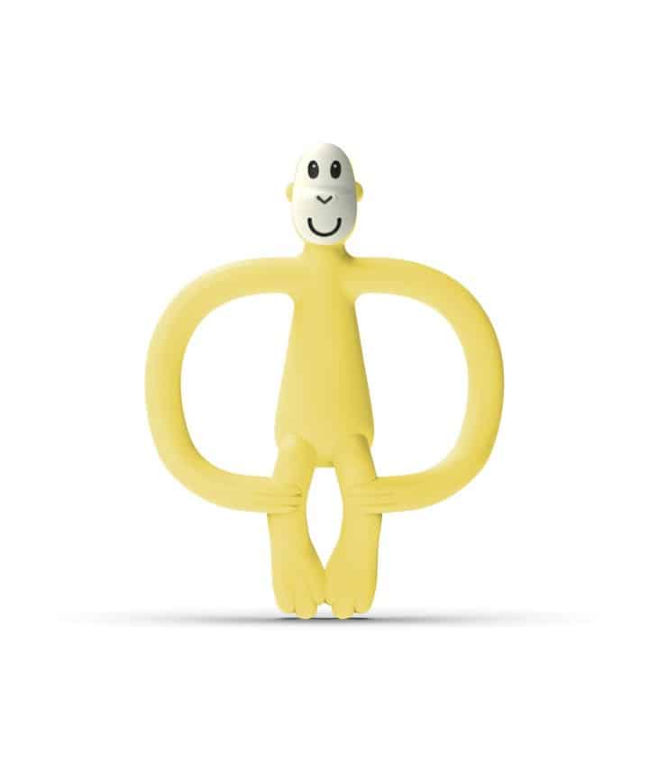 E-shop HRYZÁTKO A ZUBNÁ KEFKA MATCHSTICK MONKEY TEETHER YELLOW
