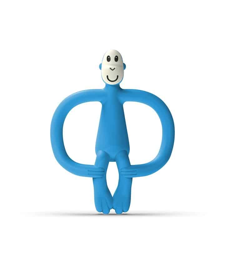 E-shop HRYZÁTKO A ZUBNÁ KEFKA MATCHSTICK MONKEY TEETHER BLUE