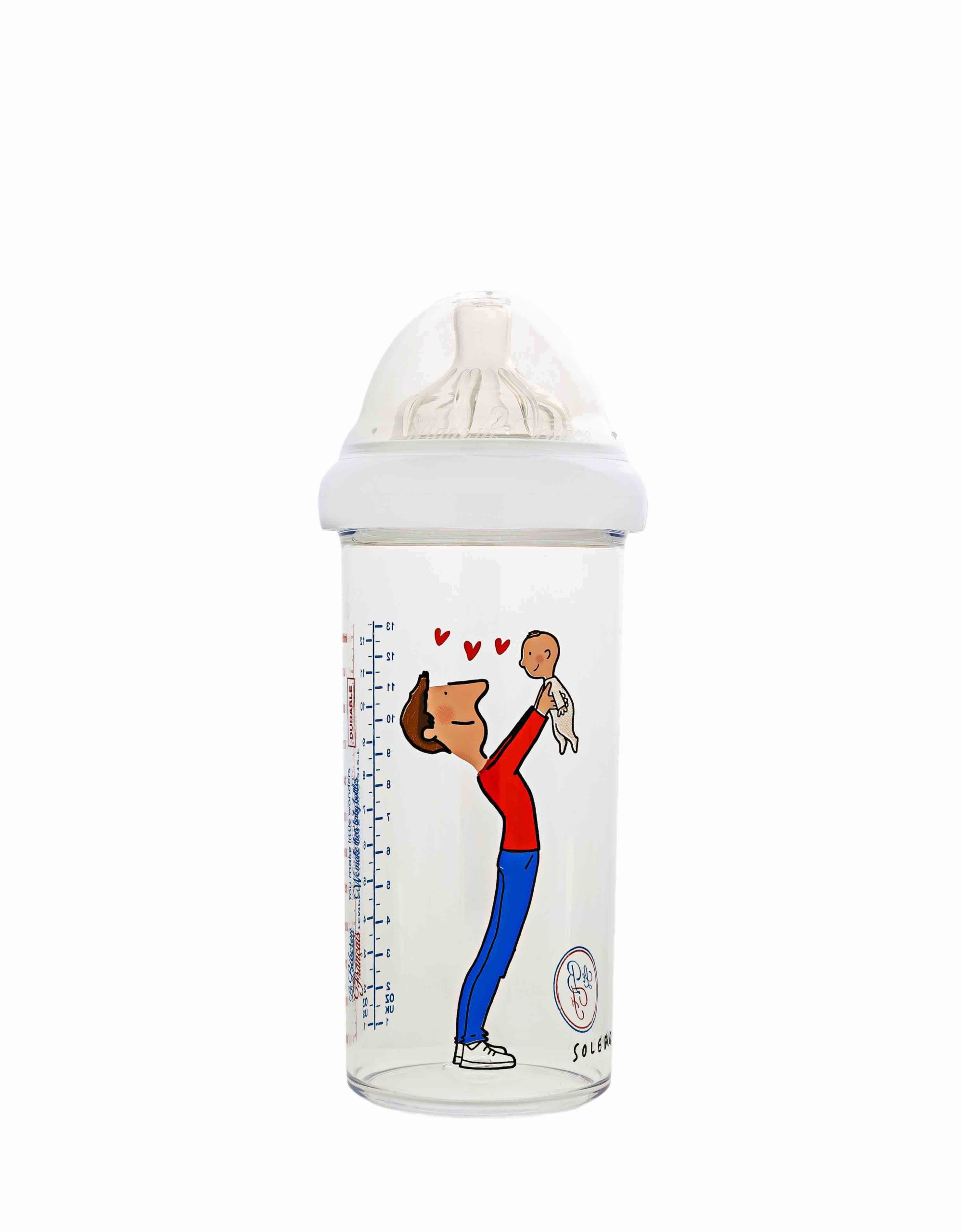 E-shop DOJČENSKÁ FĽAŠA LE BIBERON FRANCAIS FATHER BABY, 360 ML, 6+m