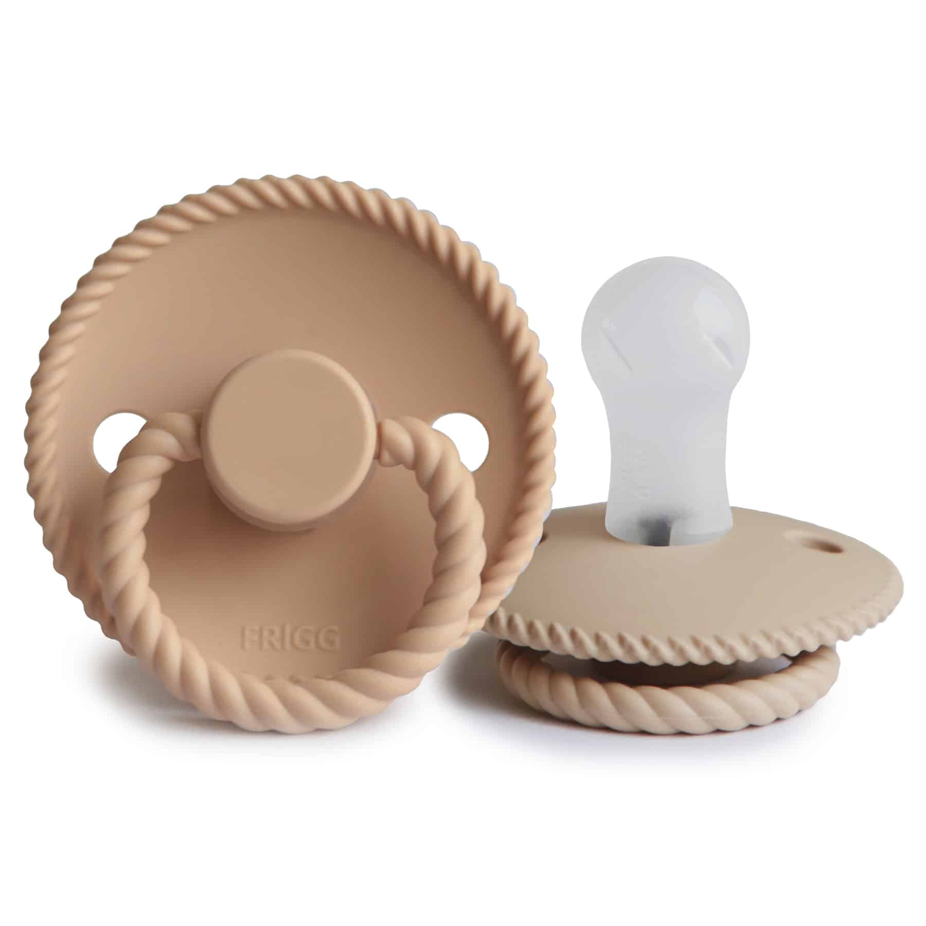CUMLÍK FRIGG ROPE CROISSANT, 0-6M, SILIKÓN