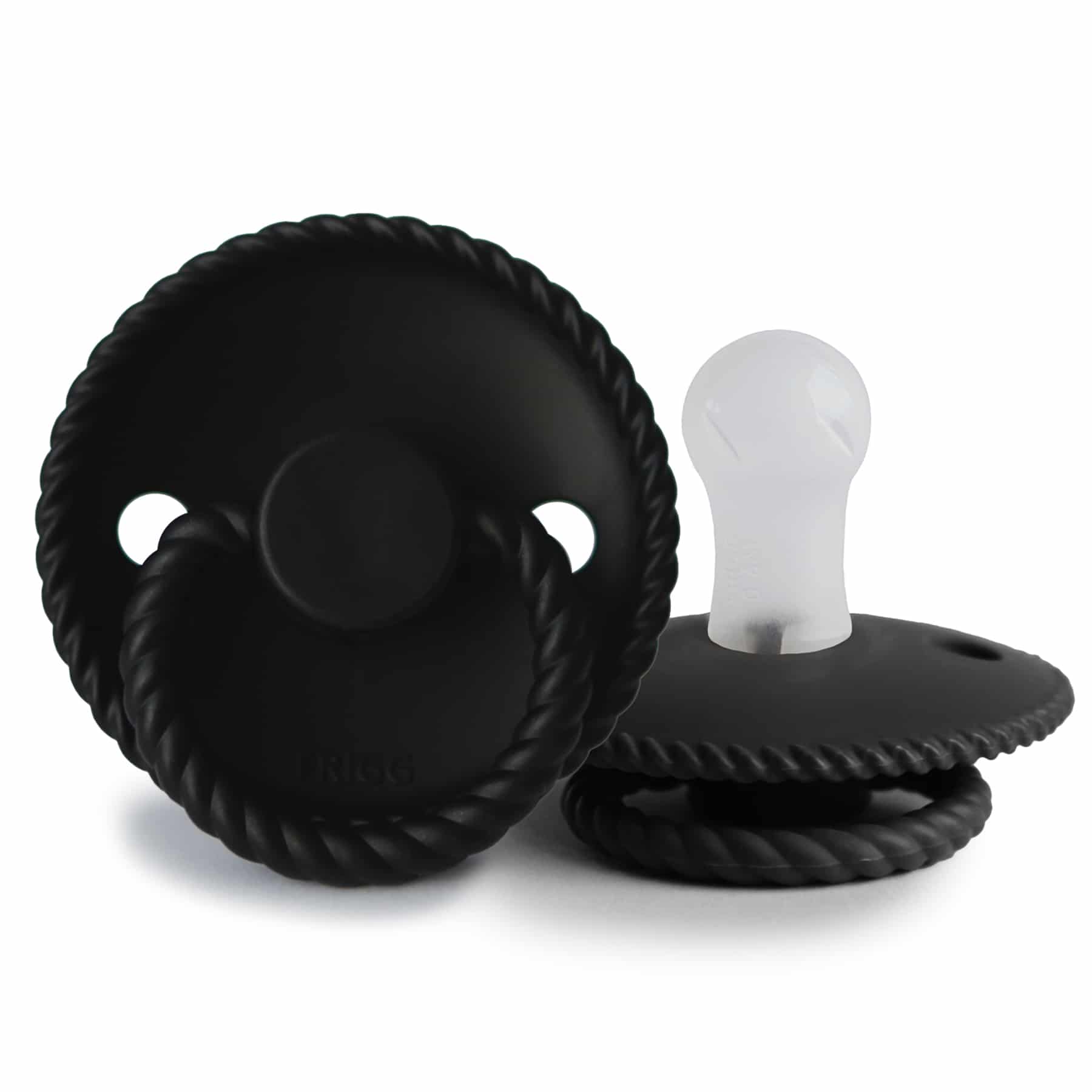 CUMLÍK FRIGG ROPE JET BLACK, 0-6M, SILIKÓN