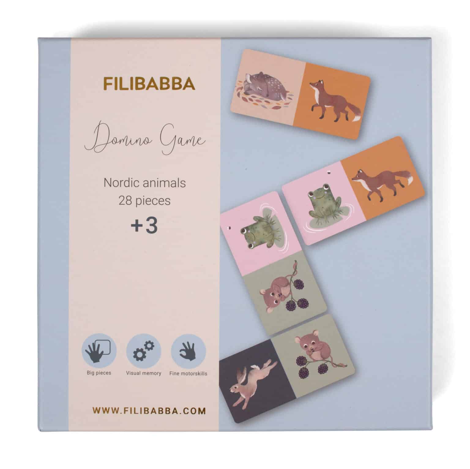 E-shop FILIBABBA DOMINO HRA – SEVERSKÉ ZVIERATKÁ