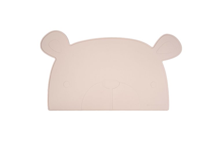 E-shop THE COTTON CLOUD SILIKÓNOVÁ PODLOŽKA MEDVEĎ LILI BLUSH PINK