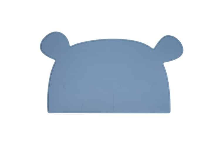 E-shop THE COTTON CLOUD SILIKÓNOVÁ PODLOŽKA MEDVEĎ LILI INDIGO BLUE