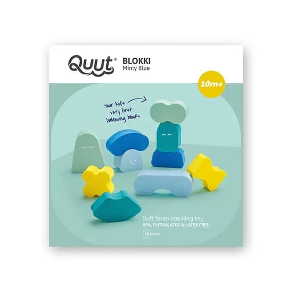 E-shop QUUT BLOKKI BALANČNÁ HRAČKA MINTY BLUE