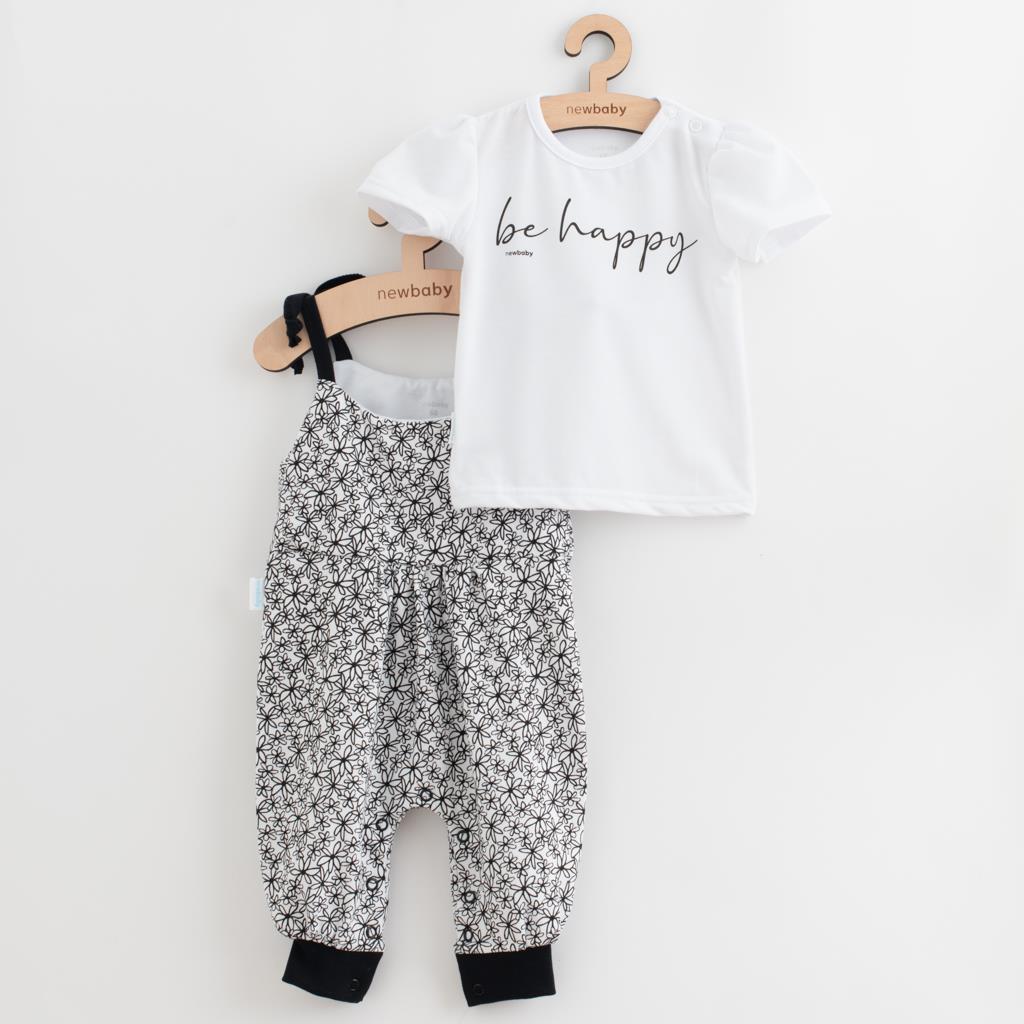 E-shop 2-dielna letná dievčenská súprava New Baby Be Happy, 62 (3-6m) - 52057
