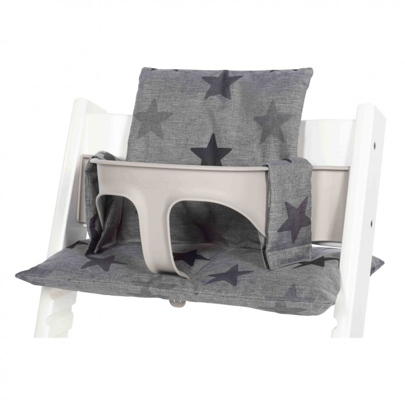 E-shop Dooky Výplň do stoličky Seat Cushion Set Grey Stars