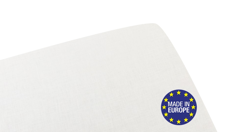 E-shop Bomimi Napínacie prestieradlo na postieľku 120x60, bavlna, BIELA