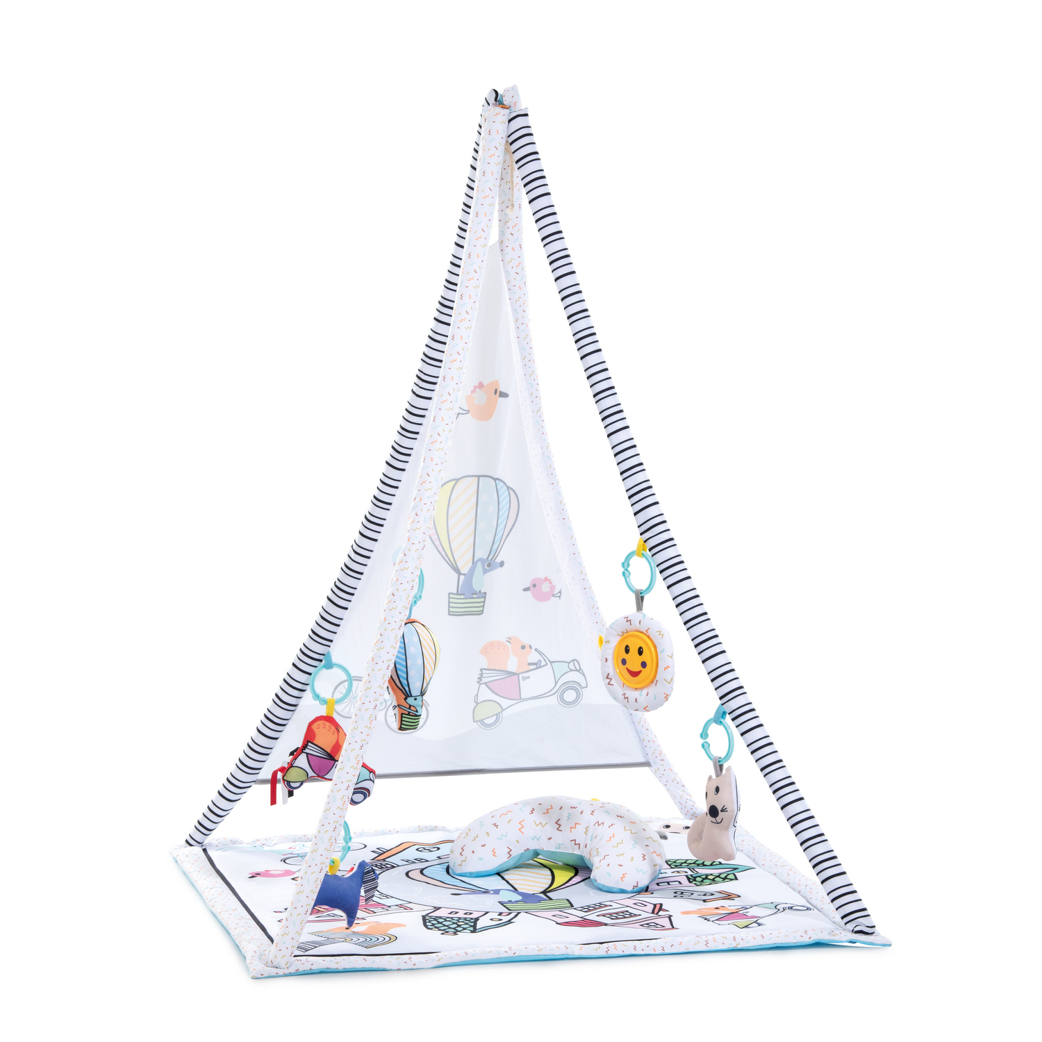 E-shop Hauck Hracia deka 1st TENT so závesnými hračkami