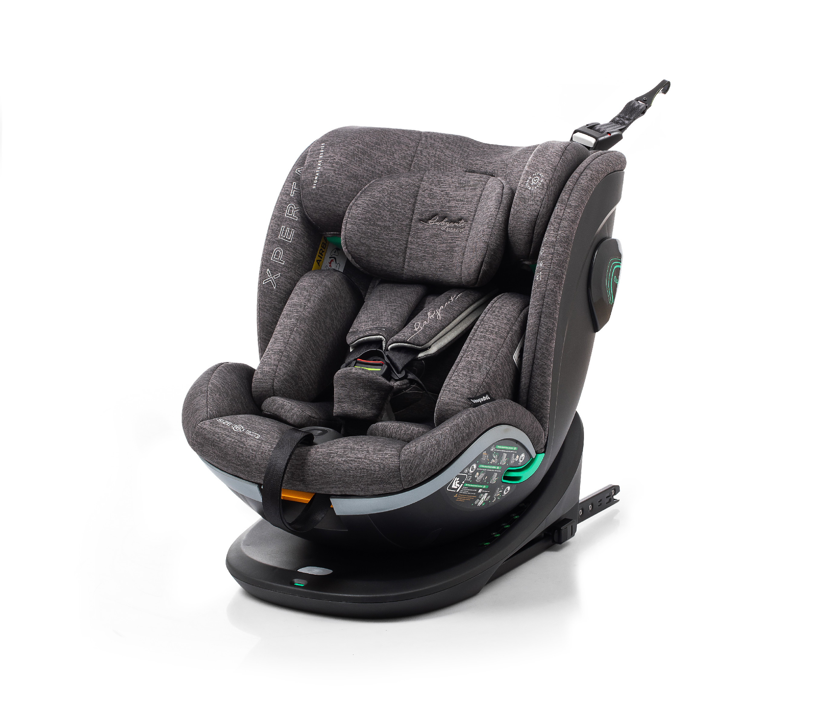 E-shop BabyAuto XPERTA i-Size 40-150, GREY Dobby