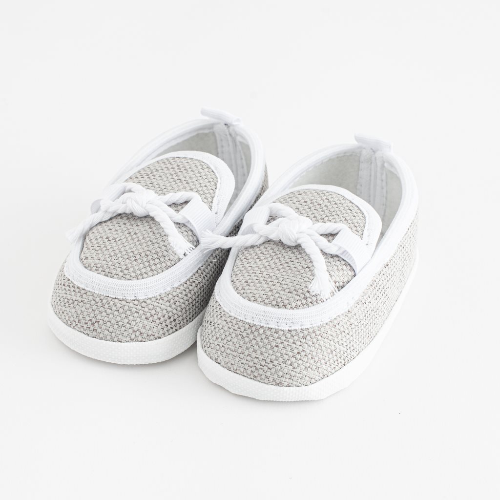 E-shop Dojčenské mokasíny-capačky New Baby šedá 12-18 m, 12-18 m - 52371