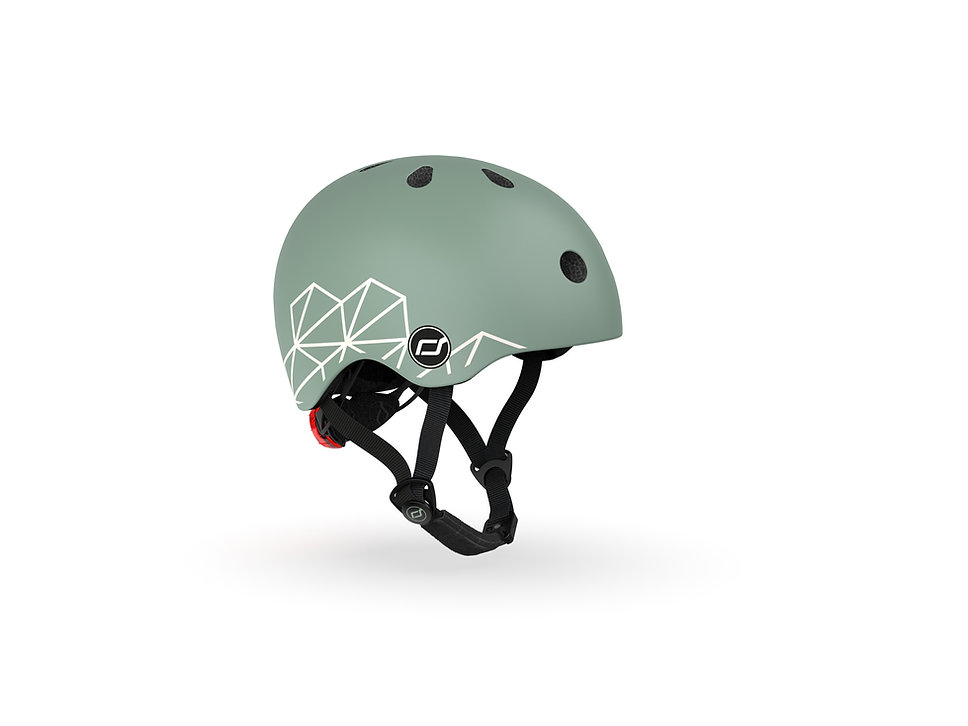 Scoot&Ride® Detská prilba XXS-S farba:green lines