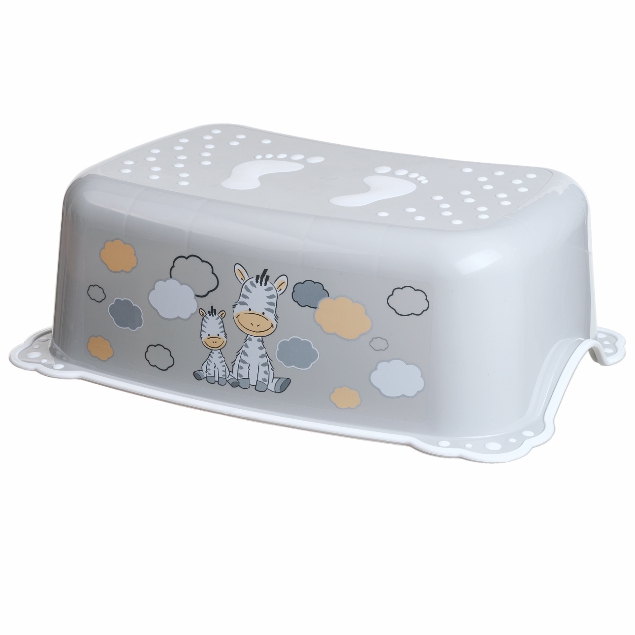 E-shop MALTEX Stupienok Zebra protišmykový - grey