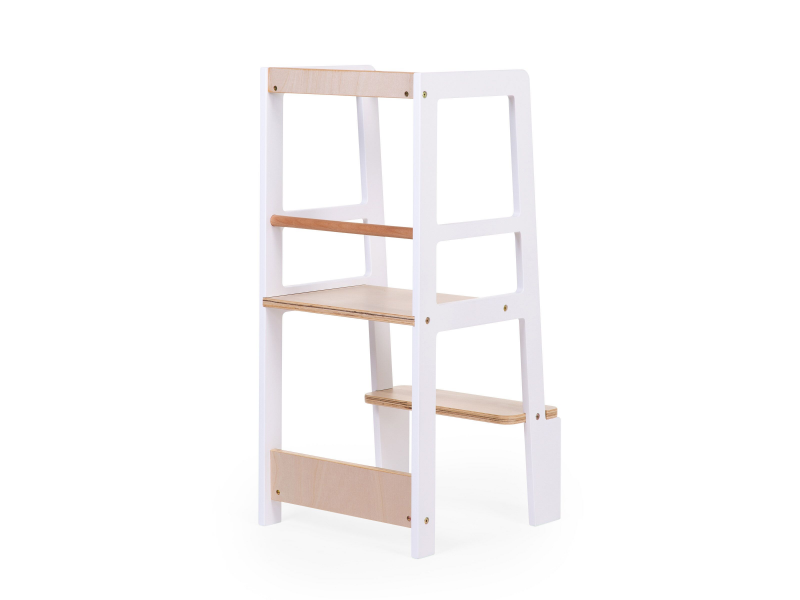 E-shop CHILDHOME Stolička učiaca veža White Natural