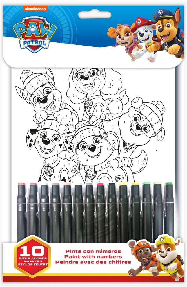 E-shop Kids Euroswan Sada na maľovanie, Paw Patrol