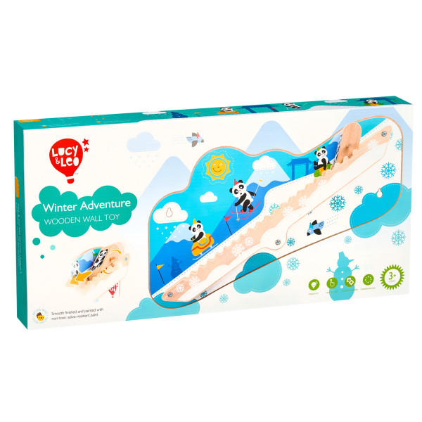 E-shop Lucy & Leo lucy&leo nástenná hračka - zimné dobrodružstvo TOTÁLNY VÝPREDAJ